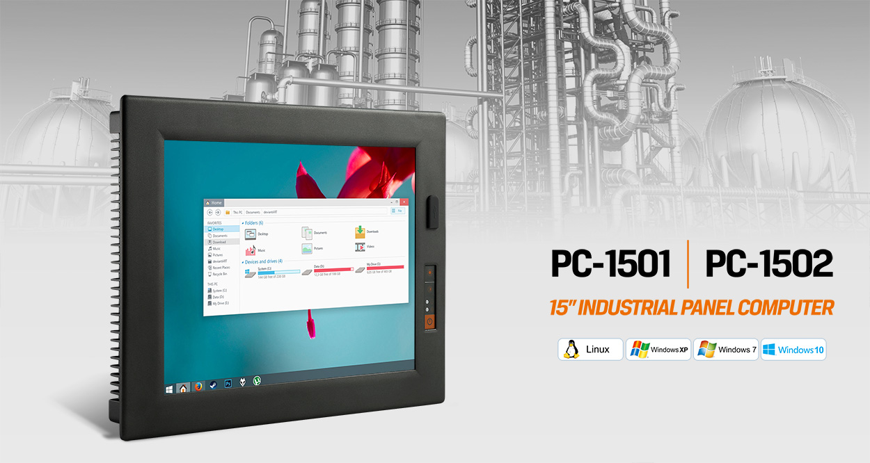 15 INCH INDUSTRIAL PANEL COMPUTER - RN Embedded Solutions