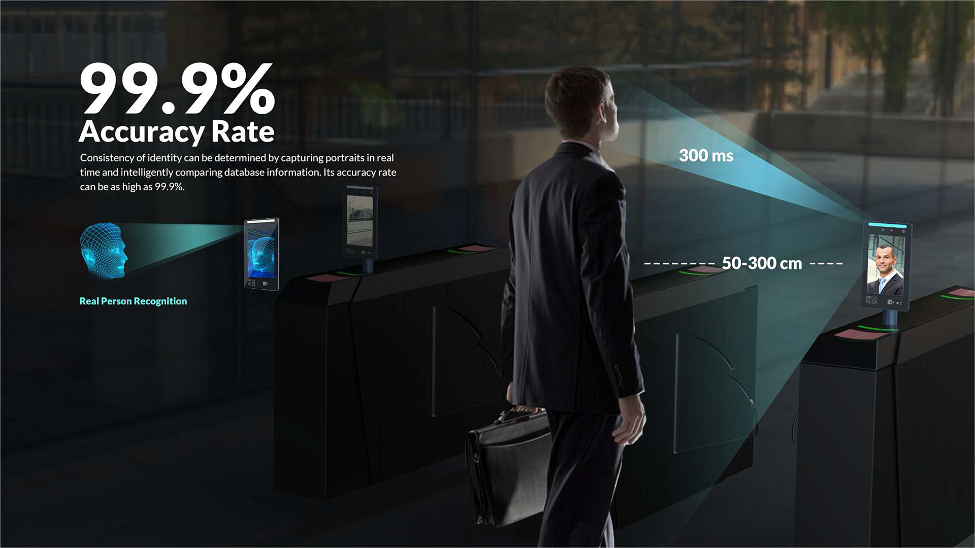 8″ AI Face Recognition Measurement Terminal 5