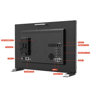 23,8 tommer 12G-SDI professionel broadcast-produktionsstudiemonitor