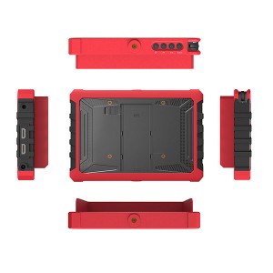 7 tommu 4K HDMI skjár á toppi myndavélarinnar