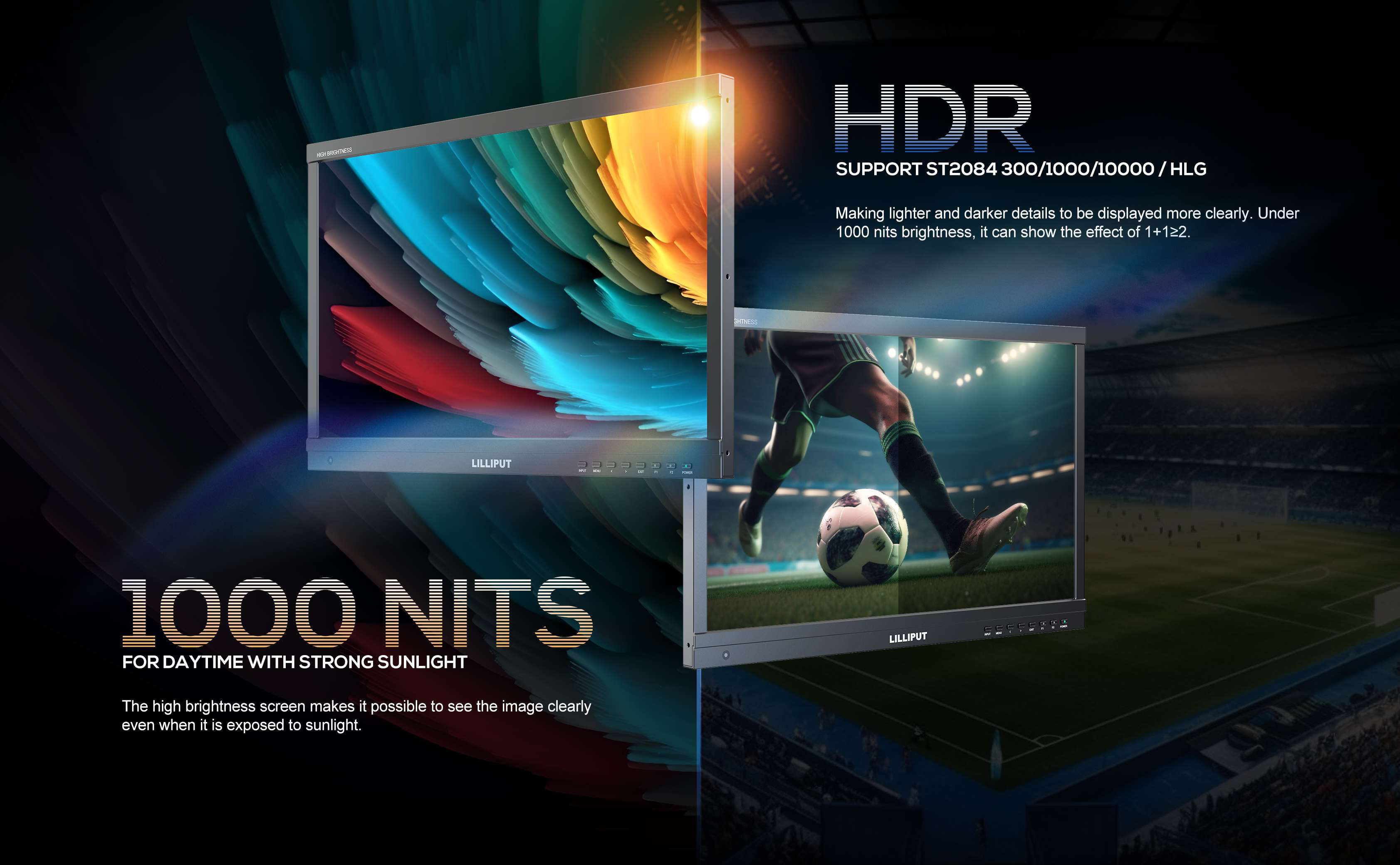 21.5 inch Brightness Broadcast Monitor-2