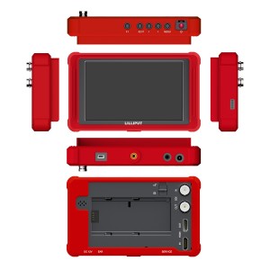 5.4インチのオンカメラモニター