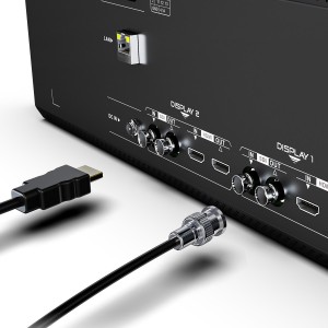 Dual 7 inch 3RU rackmount monitor with 12G-SDI /HDMI 2.0