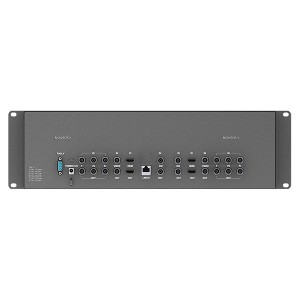 ባለሁለት 7 ኢንች 3RU rackmount SDI ማሳያ