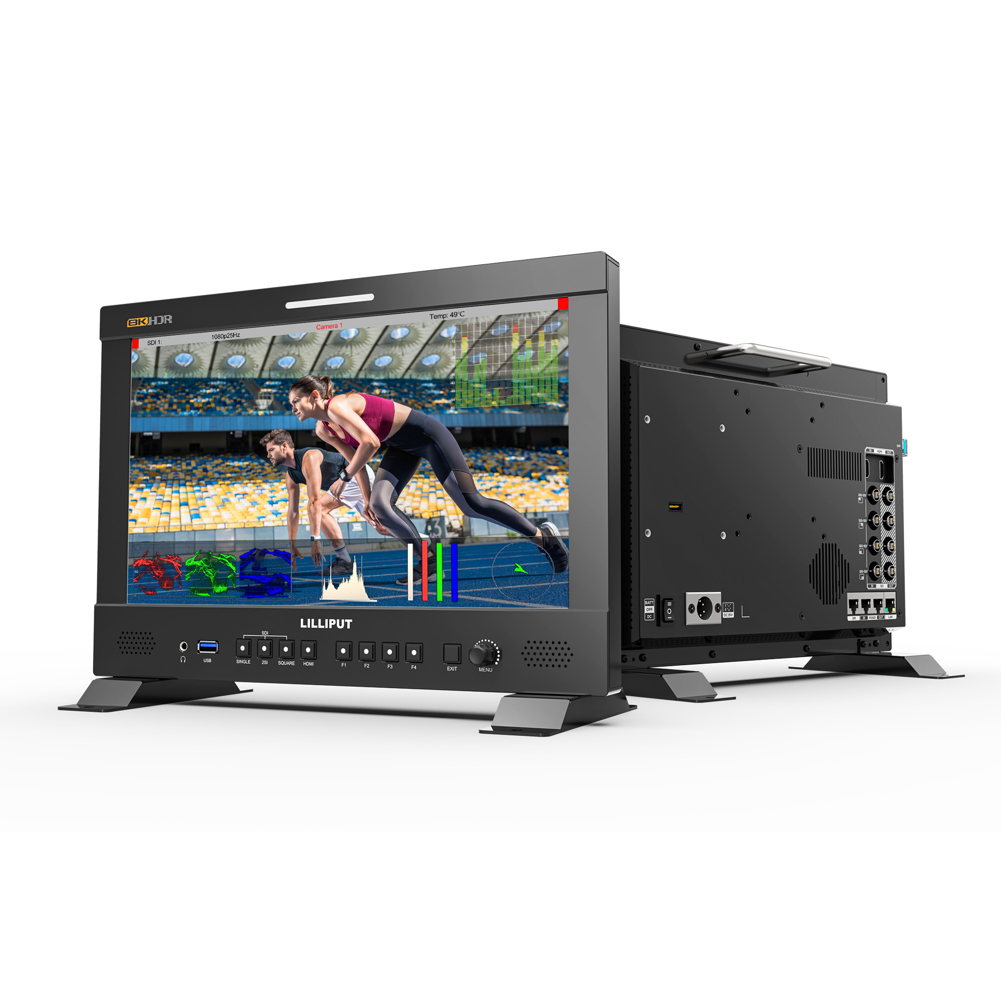 2020 High quality 12g-Sdi Rack-Mount Monitor - 13.3 inch 8K 12G-SDI 3840×2160 studio production monitor – LILLIPUT