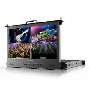 17.3 Inch 4×12G-SDI 1RU Pull-out Rackmount Monitor