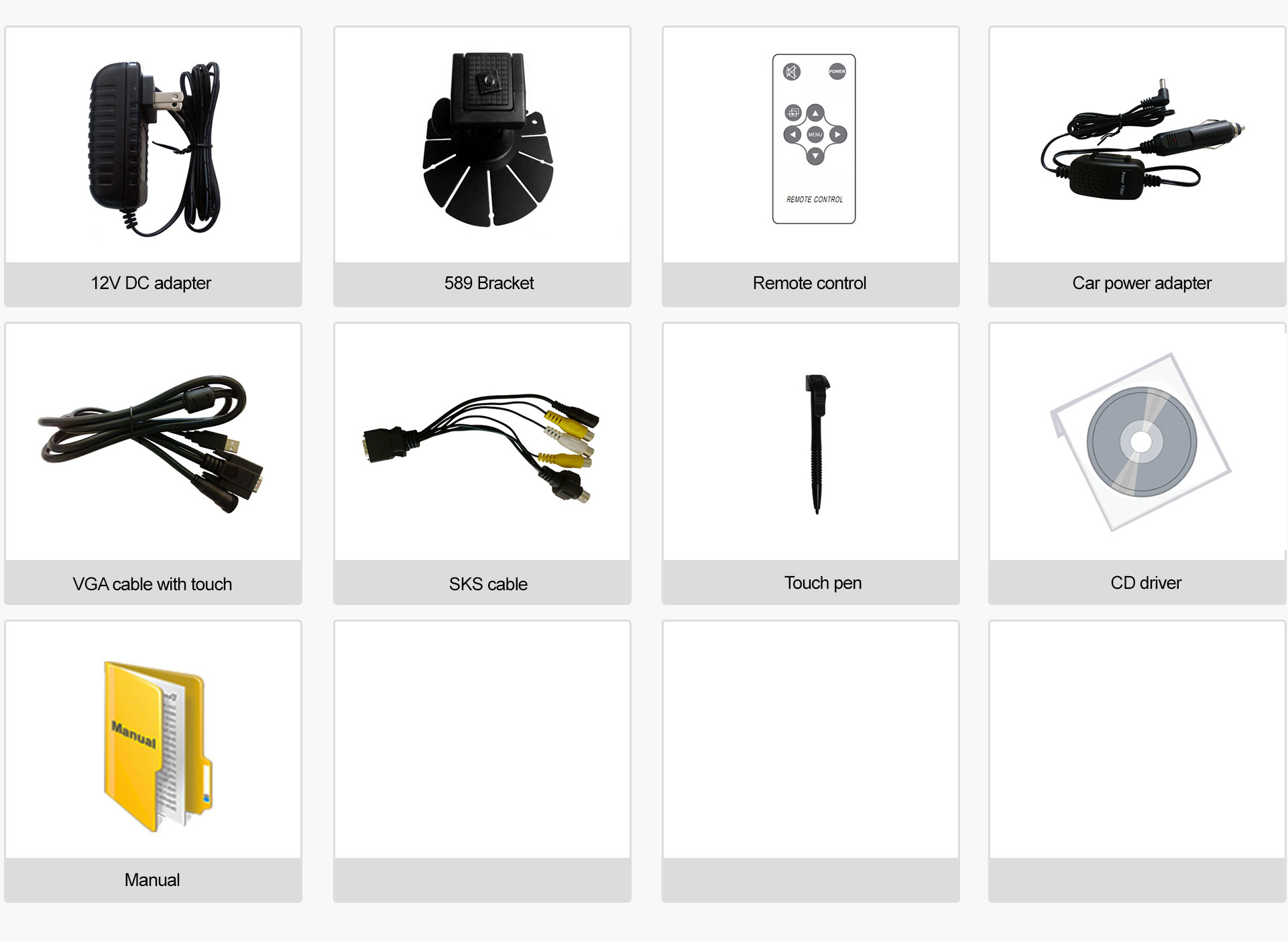 629 accessori