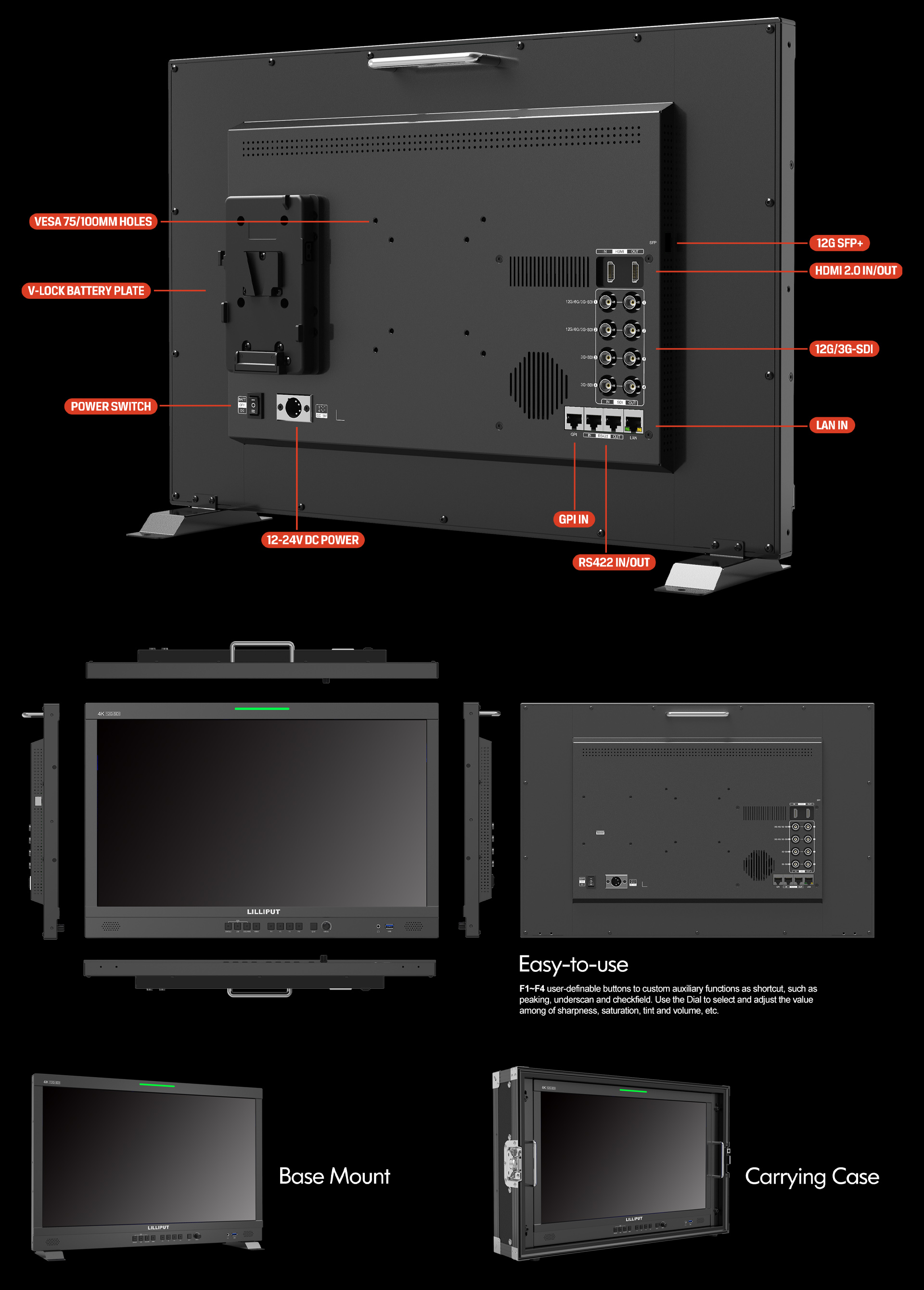 monitor de producție de difuzare