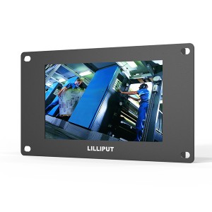 Monitor tattile industriale di 7 inch cù quadru apertu