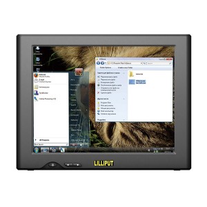 8 inch USB-monitor met luidspreker