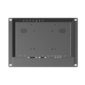 Monitor tattile industriale di 10,4 inch cù quadru apertu