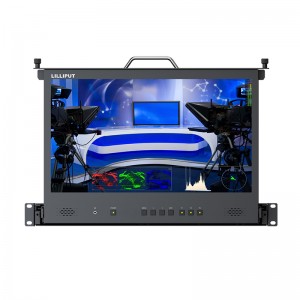 17.3 inch HDMI2.0 1RU Pull-out rackmount monitor